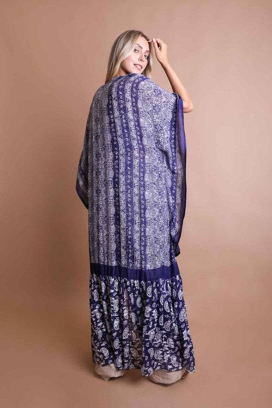 Paisley Dream Flow Kimono