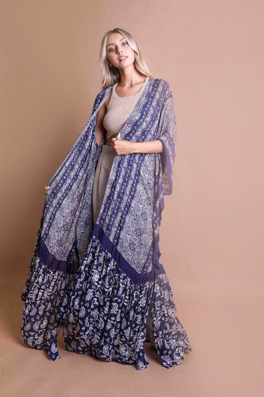 Paisley Dream Flow Kimono