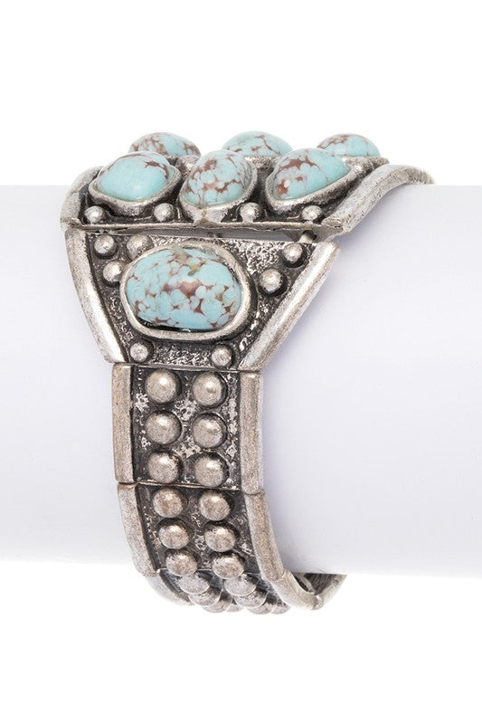 Desert Jewel Western Stretch Bracelet